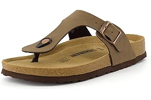 CUSHIONAIRE Women's Leah Cork Footbed Sandal With +Comfort