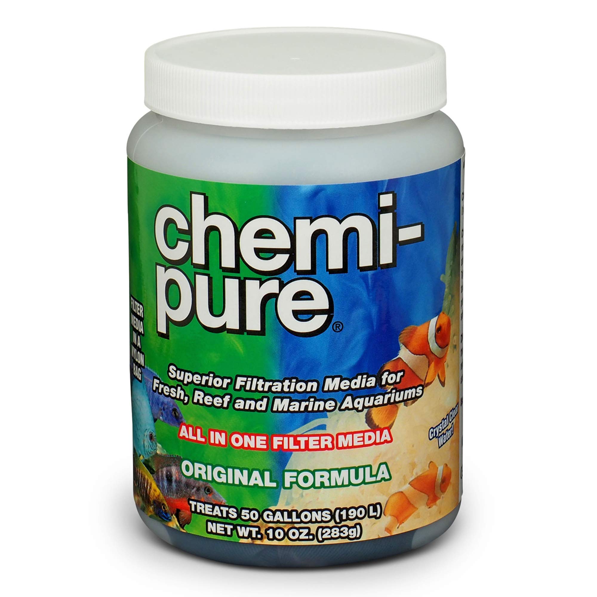 CHEMIPURE Fish Food, 10 oz