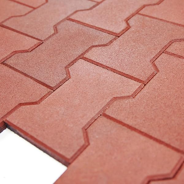 Amazon Com Revtime Garden Rubber Paver 3 4 Inch Thick For Patio