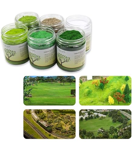 Woodland Scenics Static Grass 2 Mm - Herbe Statique Vert Clair - Pour Modélisme Ferroviaire Et Dioramas - Non Adapté Aux Moins De 14 Ans