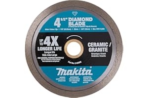 Makita E-02668 4-1/2" Diamond Blade, Continuous Rim, General Purpose