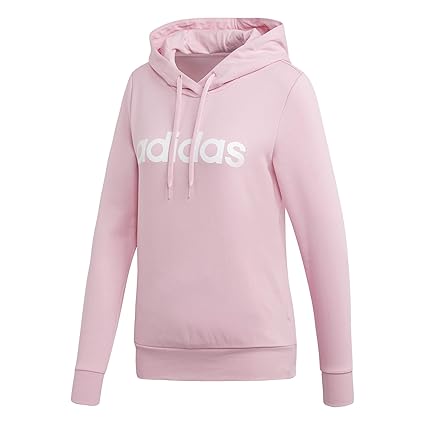 adidas Damen Essentials Linear Open Overhead Hooded Sweatshirt