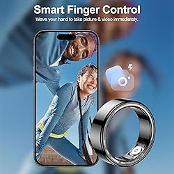 Temdan Smart Ring (Upgraded), Wearable Fitness