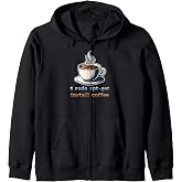 sudo apt get install coffee linux sysadmin programmer Zip Hoodie