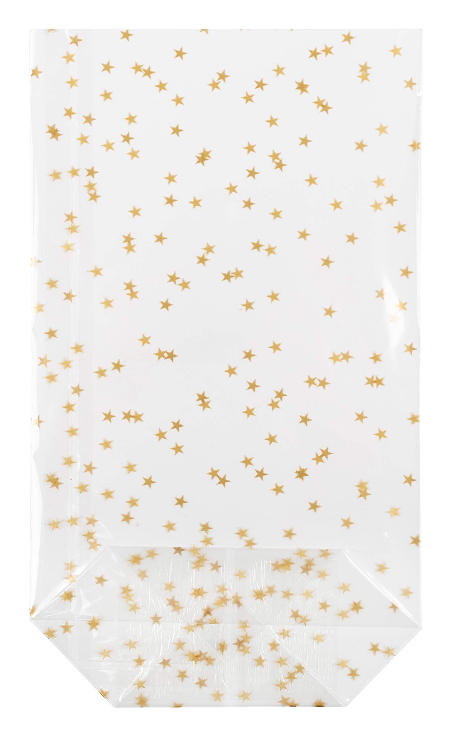 HEKU Ground Bag with Stars Transparent, Transparent, 235x140x55mm