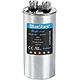 45 uF/MFD 370-440VAC Round Run Start Capacitor Replacement Part by Blue Stars - Exact Fit for AC Motor Run or Fan Start and Cool or Heat Pump Air Conditioner