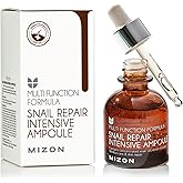MIZON Snail Line, Snail Repair Intensive Ampoule, Wrinkle Care, Skin Nutrition (30ml 1.01 fl oz)