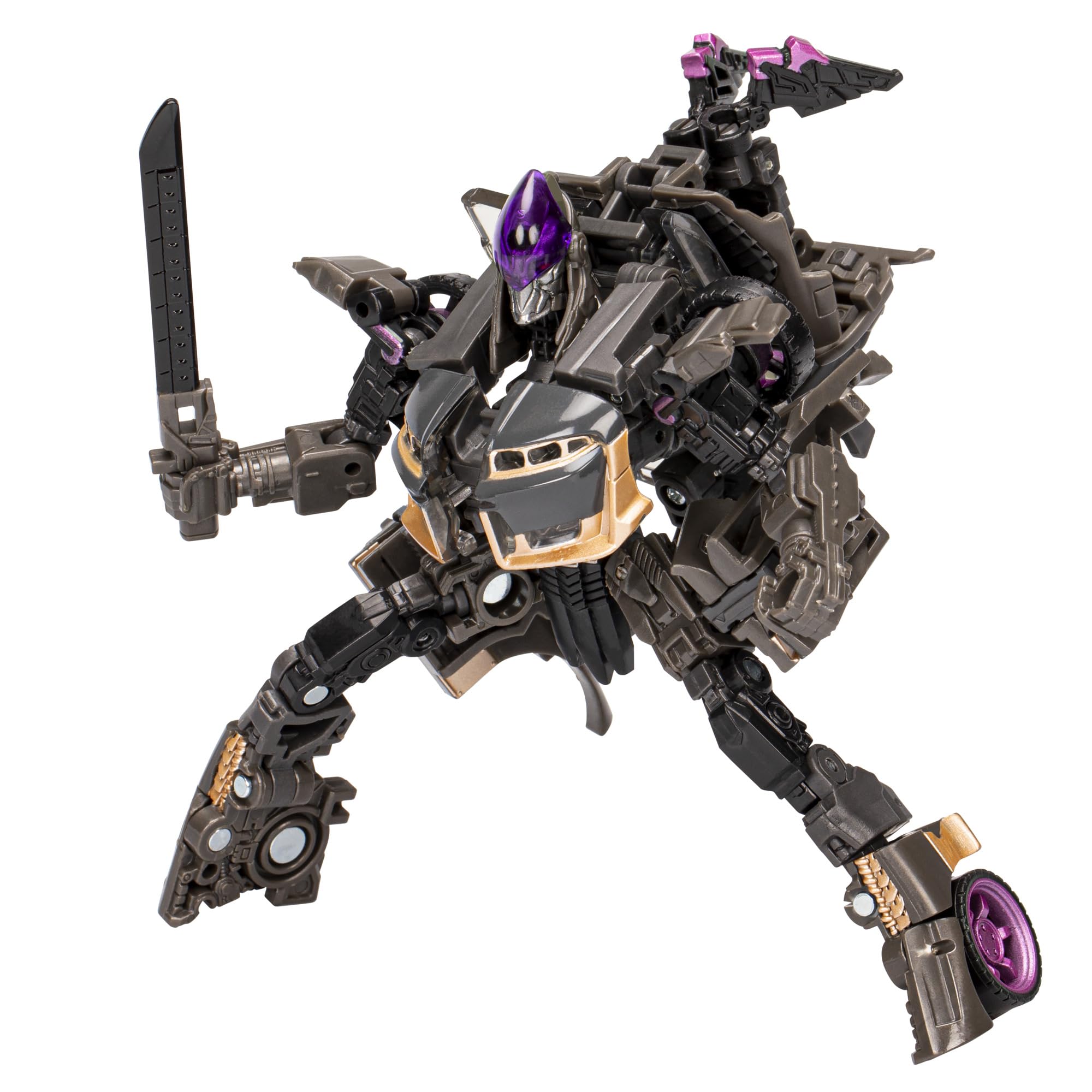 Transformers Toys Studio Series Deluxe Transformers: Rise of the Beasts 104 Nightbird Toy, 4.5-inch, Action Figure For Boys And Girls Ages 8 and Up