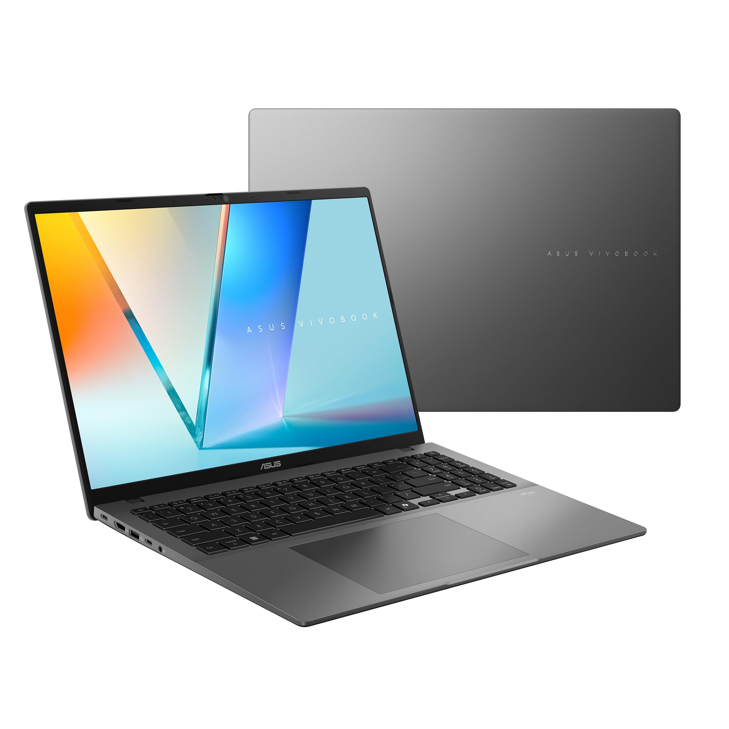 ASUS Vivobook S16 Laptop (2026), 16” 16:10 WUXGA OLED Display, Copilot+ PC, AMD Ryzen™ AI 7 445 Processor, AMD Radeon™ Graphics, 32 GB RAM, 1TB SSD, WiFi 6, Windows 11 Home, Matte Gray, M3607GA-DS79