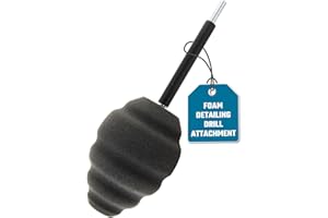 Chemical Guys Ball Buster Wheel and Rim Polisher System, Safe for Cars, Trucks, SUVs, RVs, Motorcycles & More (Drill Attachme