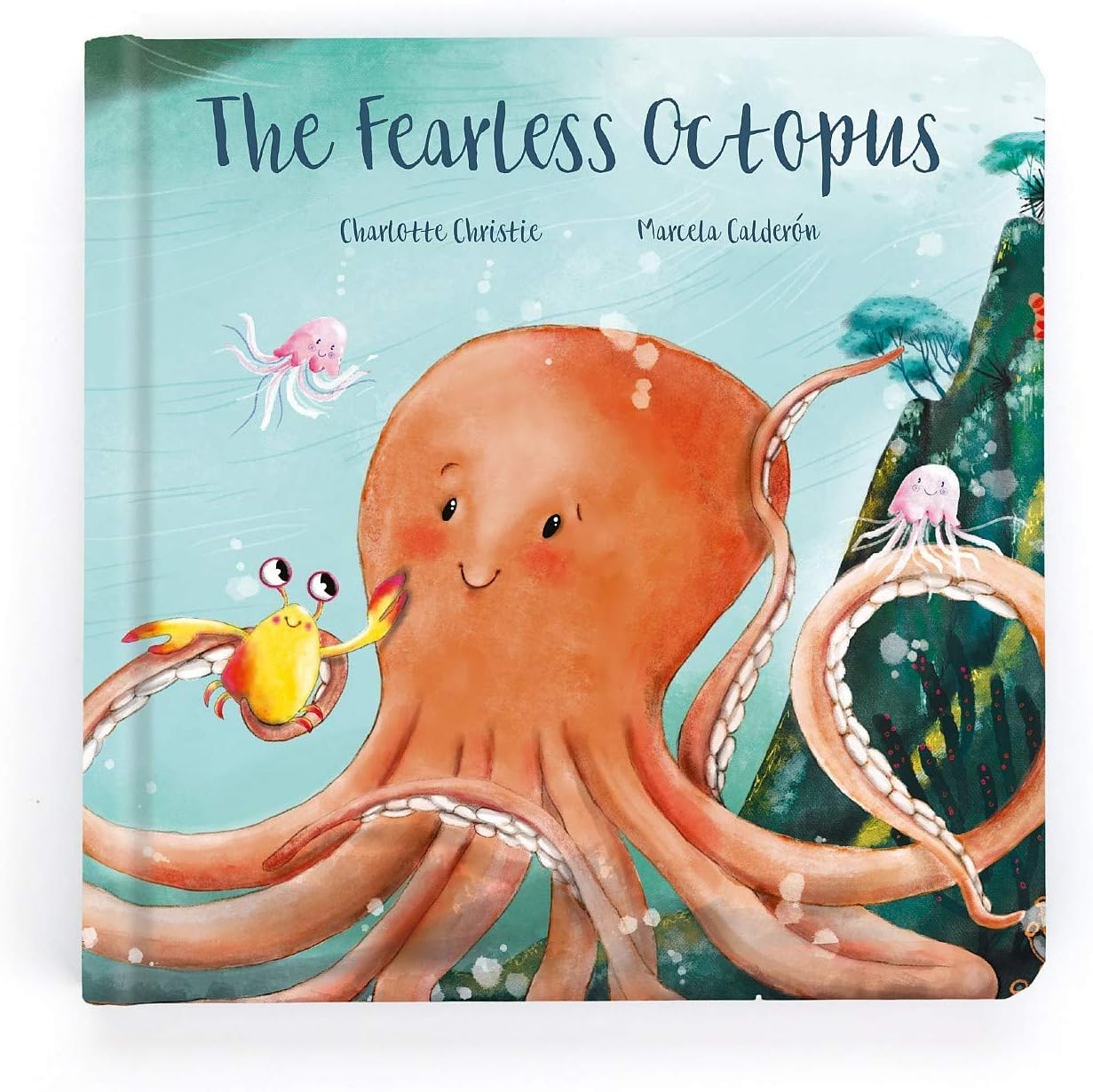 Little Jellycat The Fearless Octopus Book