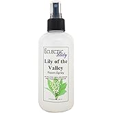Lily of the Valley Room Spray, 8 Ounces, No Artificial Colors, Parabens, or Preservatives - Fragrant Aromatic Room Mist For Home, Room, Office