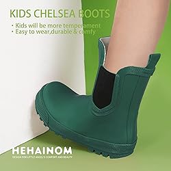 Hehainom Boys Rain Boots Toddler Kids Rain Boots