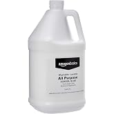 Amazon Basics All Purpose Washable School Classroom Liquid Glue, Great for Making Slime, No-Run Formula, 1 Gallon Bottle, 2-Pack, White