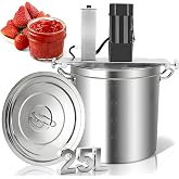 25L Commercial Automatic Food Mixer, Stainless Steel, 4-Blade Stirring Scraper, Adjustable Speed Control, for Restaurant &amp; Industrial Use