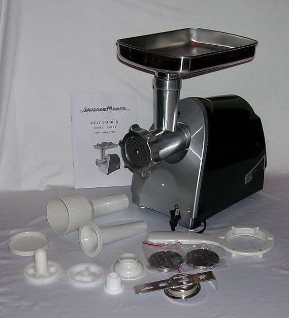 TSM 8 Electric Meat Grinder with Sausage Kit 3/4 HP