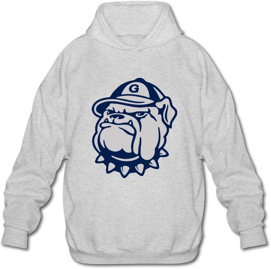 Mens Emotion Casual NCAA Georgetown University Hoya Logo Long Sleeve T-Shirt XXXX-L