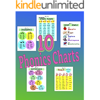 Ten Systematic Phonics Charts (Learning to Read in America Teaching Aids Book 1) book cover Ten Systematic Phonics Charts (Learning to Read in America Teaching Aids Book 1) book cover