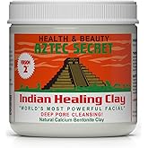 Aztec Secret– Indian Healing Clay 16 Oz – Deep Pore Cleansing Facial & Body Mask – The Original 100% Natural Calcium Bentonite Clay – New Version 2