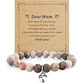 Mom Gifts,Mom Christmas Gifts for Mom,Mom Bracelet,Mothers Day Gifts for Mom from Daughter Son,Unique Mother's Day Gift Ideas,Custom Funny Cool Valentines Day Birthday Gifts for Mom Personalized