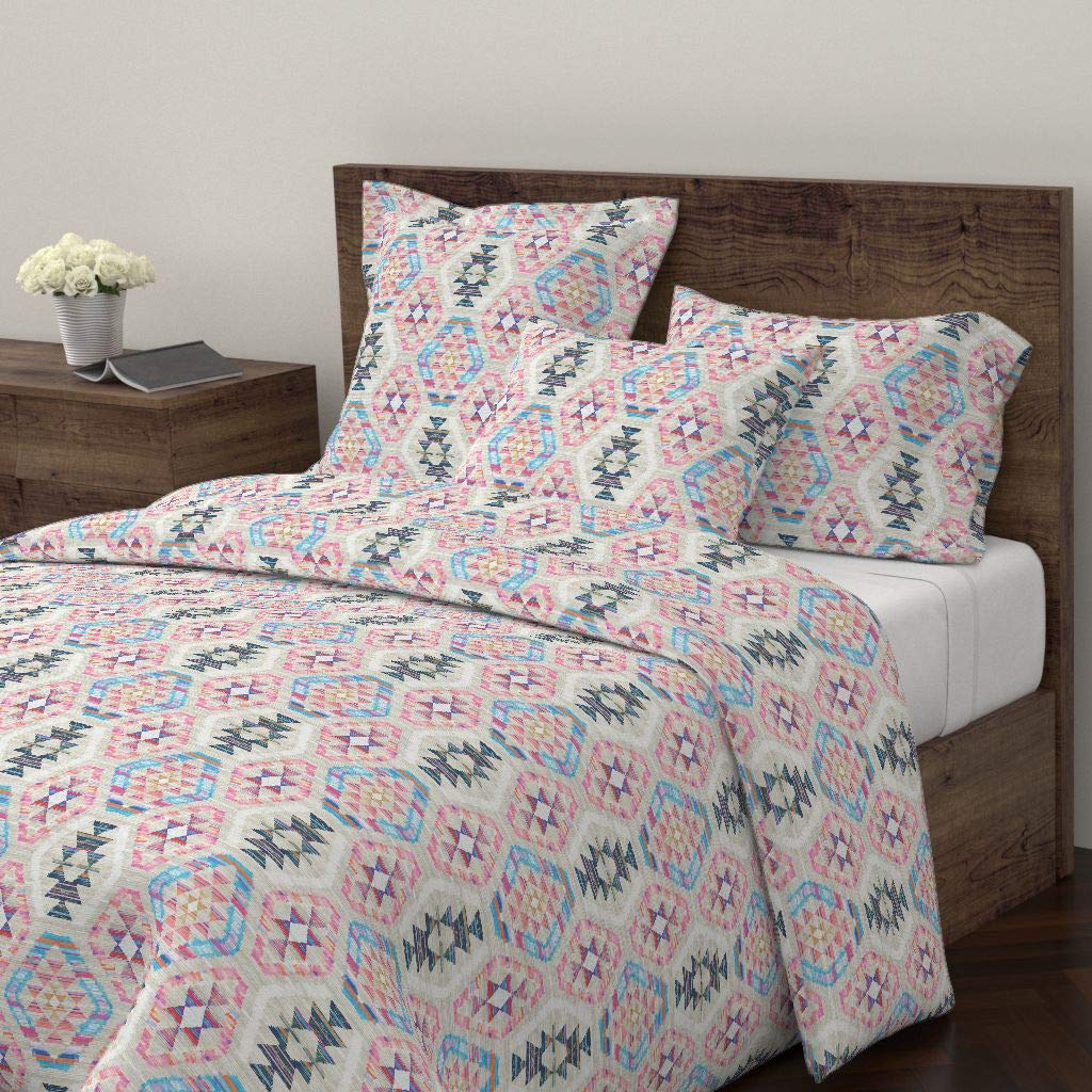 Amazon Com Roostery Kilim Duvet Cover Woven Textured