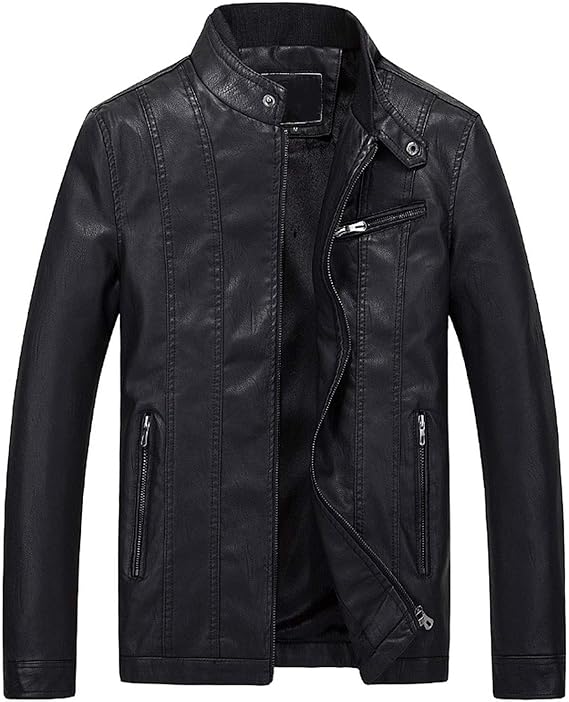 Amazon ファッションメンズレザージャケットメンズカジュアルレザージャケットとコートブランドデザインジャケット コート ジャケット 通販