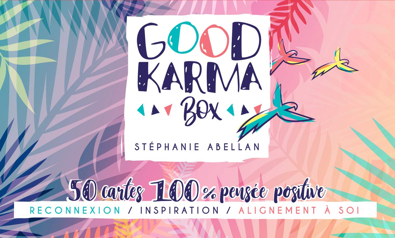 Good Karma Box 50 Cartes 100 Pensee Positive Abellan Stephanie Amazon Fr Livres