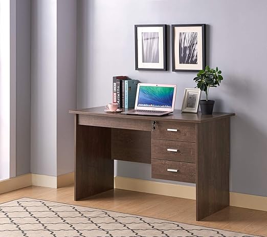 Amazon Com Attila Modern Home Office Executive Desk With Lockable