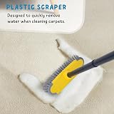 KeFanta 2 in 1 Scrape Brush with Long Handle 127 cm Patio Deck Scrubber view 3
