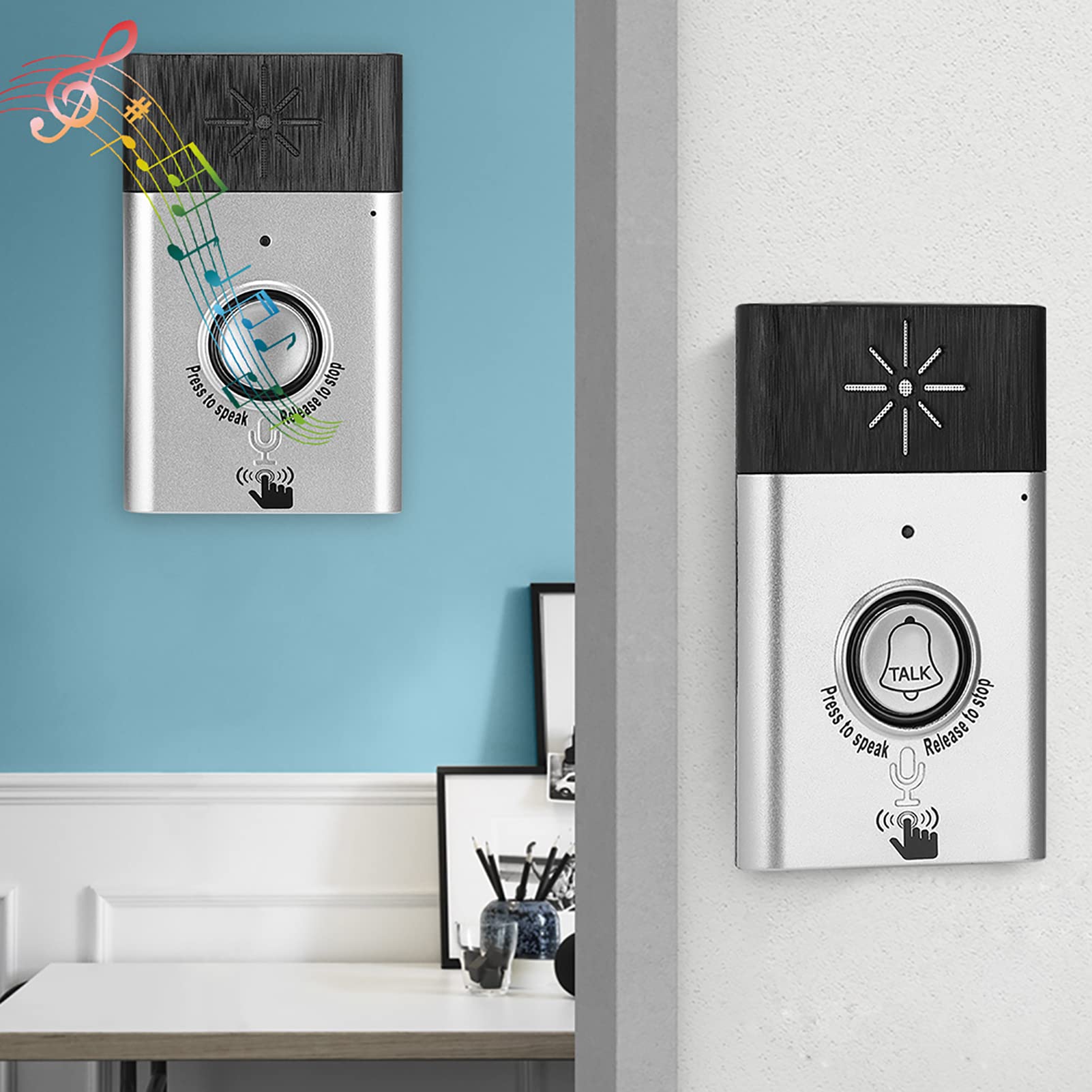 Intercom Doorbell Wi Smart Wireless Voice 2 Way Intercom Doorbell Access Control System Home Security