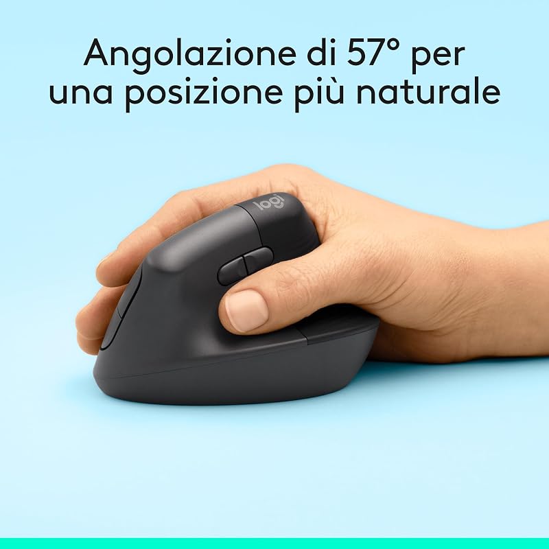 Lift Mouse Ergonomico Verticale