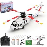 Hylukon WLtoys K270 RC Helicopter, 4-Rotor Aileronless RC Airplane with 6-Axis Gyro, One Key Takeoff and Landing, Signal Loss Protection, Optical Flow, 2.4G 4CH Brushless Helicopter Toy for Teens