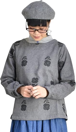 Amazon Nn Npb8077 M L ブラック 07 クラウドナインピュア Cloudnine Pure 花柄刺繡チュニック Nn Npb8077 Tシャツ カットソー 通販