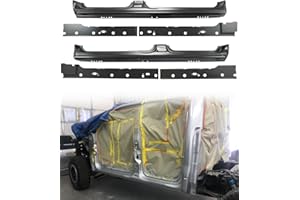 Autoholic Rocker Panel Fit for 2009-2014 F150 Crew Cab Super Crew Rust Repair Replacement Lower Body Panel Metal Sheet DIY Truck Restoration