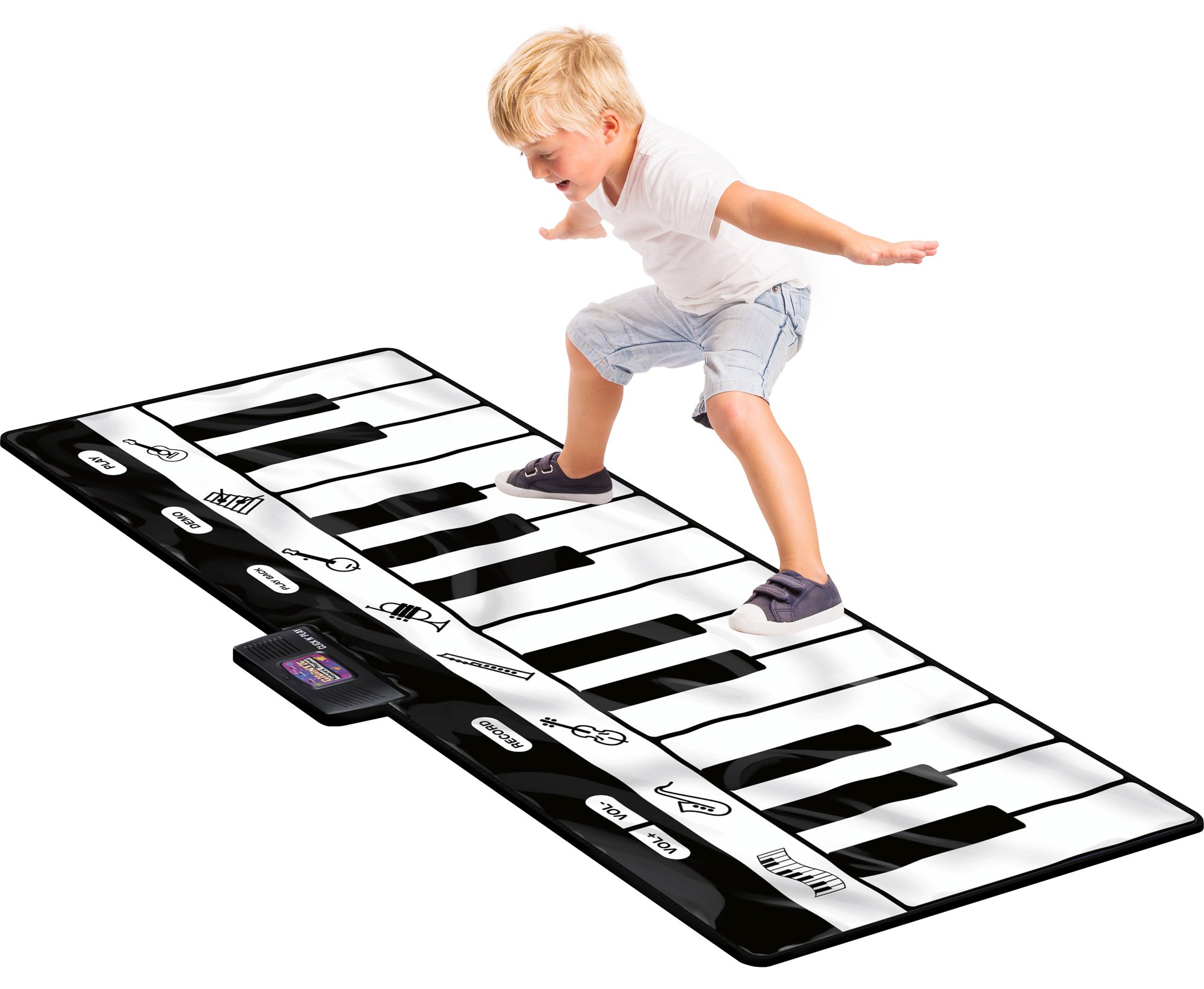 play mat with piano keys