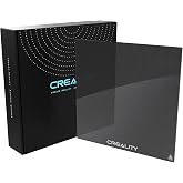 Creality Ender 3 Glass Bed Upgraded Build Surface Plate, 235x235x4mm | Upgraded glass bed, no edge curling, no logo imprints, improved flatness, easy model removal, compatible with Ender 3 series