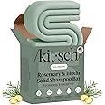 Kitsch Rosemary & Biotin Shampoo Bar - For Hair Growth, Strengthening, Thickening & Volumizing Shampoo for Women and Men - Fr