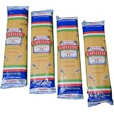 aenna Authentic Imported Italian Capellini Pasta, 1-Lb Bag (Pack of 4) c