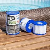 Bestway Filter Cartridge VI for Lay-Z-Spa White Blue Pack of 6 view 2