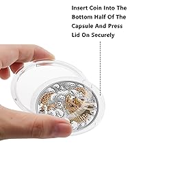 Silver Coin Holder,ULIFESTAR Transparent Dollar