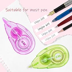 Vobou White Correction Tape, Easy To Use Applicator