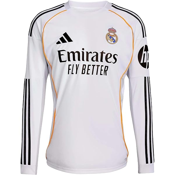 Amazon.com: adidas Real Madrid Men's Stadium Long Sleeve Home