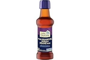 Blue Dragon Sesame Oil 150mL, 100% Pure Toasted Sesame Seeds, Authentic Asian Cooking Oil, Non-GMO, No Additives, Vegan