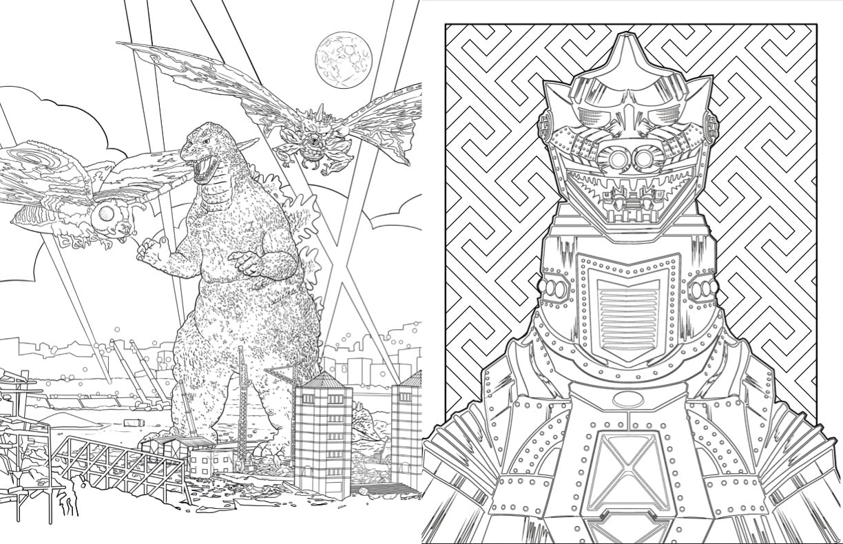 Godzilla: The Official Coloring Book