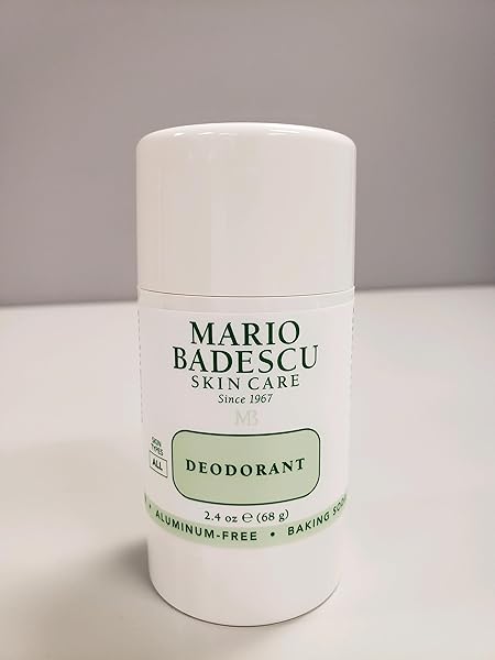 MARIO BADESCU DEODORANT INFUSED WITH SKIN-LOVING BOTANICALS | ALUMINUM AND BAKING SODA-FREE | KEEPS UNDERARMS FRESH ALL DAY | FOR DAILY USE | 2.4 FL. OZ