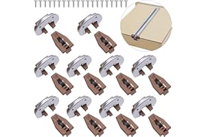 MOESTOONT Rite-Trak II Replacement 10 Sets Drawer Guide Kit, Enhanced Commercial Slide Style Drawers Compatible with Rite-Trak II Model #168 with Metal Back Plate and Drawer Stop with Roller