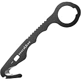 Benchmade 8 Hook, Black Steel Handle, 440C Steel Blade (8 BLKWMED) | Rescue use