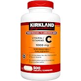 Kirkland Signature Vitamin C 1000 mg., 500 Tablets (2 Pack)