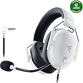 Razer BlackShark V2 X Xbox Gaming Headset: 50mm Drivers - Cardioid Mic - Lightweight - Comfortable Noise Isolating Earcups - for Xbox Series X, Series S, PS5, PC, Switch via 3.5mm Audio Jack - White