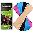 Kinesiology Tape Precut(5cmx25cm,52 Strips),Hypoallergenic Waterproof & Breathable K Tape,Athletic Tape,Physio Elastic Sports
